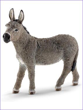 Schleich Donkey Farm Animal Figurine New w/Tag Add-On Item
